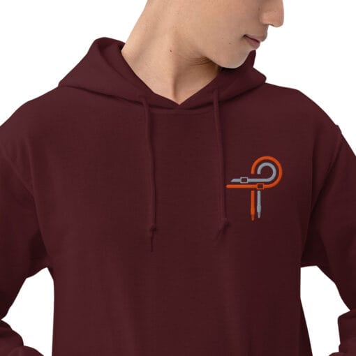 Embroidered Logo Hoodie - Image 4